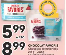 Brunet CHOCOLAT FAVORIS Chocolats sélectionnés offer