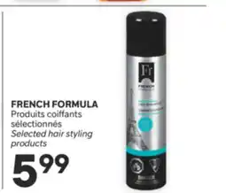 Brunet FRENCH FORMULA Produits coiffants sélectionnés offer