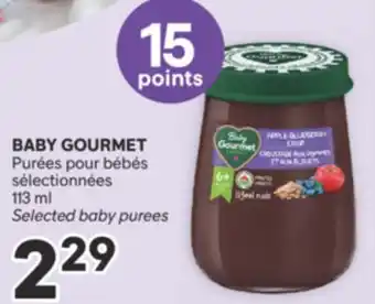 Brunet BABY GOURMET Purées pour bébés sélectionnées offer