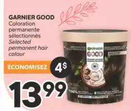 Brunet GARNIER GOOD Coloration permanente sélectionnés offer