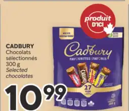 Brunet CADBURY Chocolats sélectionnés offer