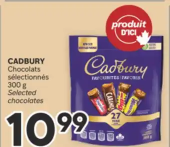 Brunet CADBURY Chocolats sélectionnés offer