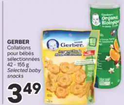 Brunet GERBER Collations pour bébés sélectionnées offer