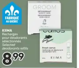 Brunet KIIMA Recharges pour déodorants sélectionnés offer