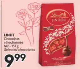Brunet LINDT Chocolats sélectionnés offer
