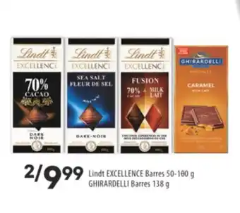 Brunet Lindt EXCELLENCE Barres offer