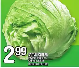 Marche Ami LAITUE ICEBERG | ICEBERG LETTUCE offer