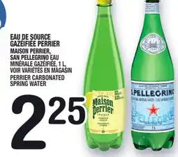 Marche Ami EAU DE SOURCE GAZÉIFIÉE PERRIER | PERRIER CARBONATED SPRING WATER offer