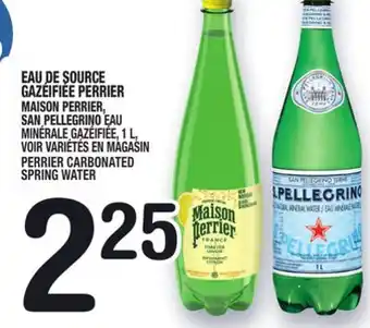 Marche Ami EAU DE SOURCE GAZÉIFIÉE PERRIER | PERRIER CARBONATED SPRING WATER offer