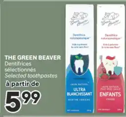 Brunet GREEN BEAVER Dentifrices sélectionnés offer