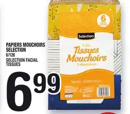 Marche Ami PAPIERS MOUCHOIRS SELECTION | SELECTION FACIAL TISSUES offer