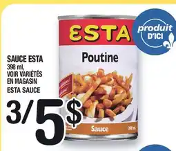 Marche Ami SAUCE ESTA | ESTA SAUCE offer