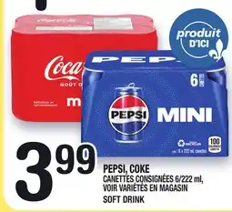Marche Ami PEPSI, COKE SOFT DRINK offer