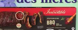 Marche Ami CÔTES DE DOS DE PORC CUITES IRRÉSISTIBLE | IRRÉSISTIBLE COOKED PORK BACK RIBS offer