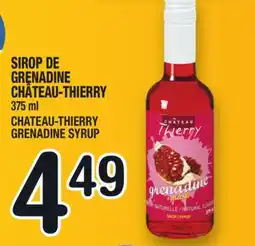 Marche Ami SIROP DE GRENADINE CHÂTEAU-THIERRY | CHATEAU-THIERRY GRENADINE SYRUP offer