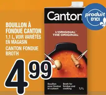 Marche Ami BOUILLON À FONDUE CANTON | CANTON FONDUE BROTH offer