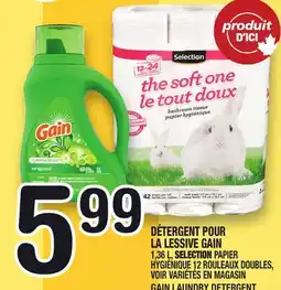 Marche Ami DÉTERGENT POUR LA LESSIVE GAIN | GAIN LAUNDRY DETERGENT offer