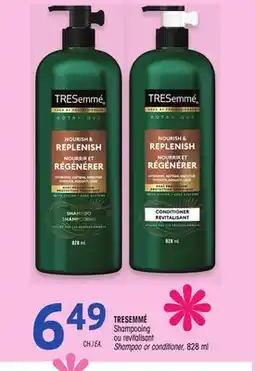 Uniprix TRESEMMÉ Shampooing ou revitalisant /Shampoo or conditioner offer
