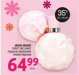 Uniprix ARIANA GRANDE SWEET LIKE CANDY Fragrances sélectionnées/Selected fragrances offer