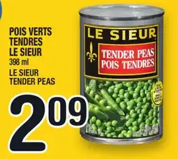 Marche Ami POIS VERTS TENDRES LE SIEUR | LE SIEUR TENDER PEAS offer