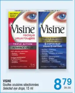 Uniprix VISINE Gouttes oculaires sélectionnées/ Selected eye drops offer