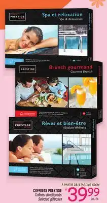 Uniprix COFFRETS PRESTIGE Coffrets sélectionnés offer