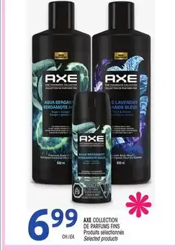 Uniprix AXE COLLECTION DE PARFUMS FINS Produits sélectionnés/Selected products offer