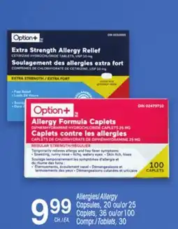 Uniprix OPTION+ Allergies/Allergy Capsules offer