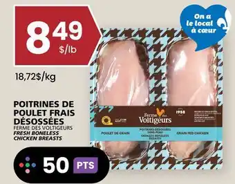 Rachelle-Bery Grocery FERME DES VOLTIGEURS FRESH BONELESS CHICKEN BREASTS offer