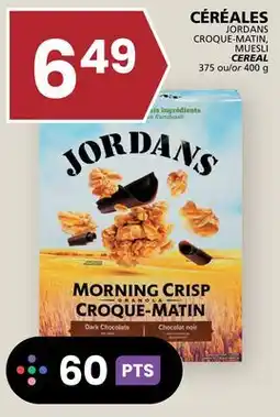 Rachelle-Bery Grocery JORDANS CROQUE-MATIN, MUESLI CEREAL offer