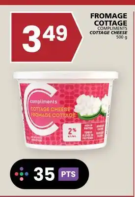 Rachelle-Bery Grocery COMPLIMENTS COTTAGE CHEESE offer