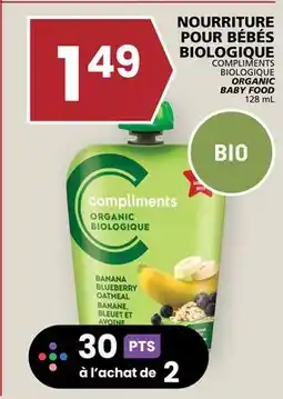 Rachelle-Bery Grocery COMPLIMENTS ORGANIC BABY FOOD offer