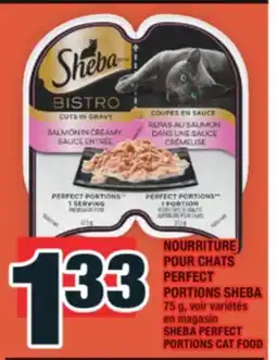 Super C NOURRITURE POUR CHATS PERFECT PORTIONS SHEBA | SHEBA PERFECT PORTIONS CAT FOOD offer
