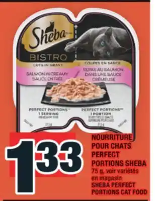 Super C NOURRITURE POUR CHATS PERFECT PORTIONS SHEBA | SHEBA PERFECT PORTIONS CAT FOOD offer