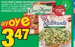 Super C PIZZA CROÛTE MINCE RISTORANTE | RISTORANTE THIN CRUST PIZZA offer