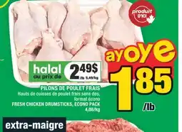 Super C PILONS DE POULET FRAIS | FRESH CHICKEN DRUMSTICKS, ECONO PACK offer