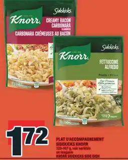 Super C PLAT D'ACCOMPAGNEMENT SIDEKICKS KNORR | KNORR SIDEKICKS SIDE DISH offer