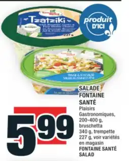 Super C SALADE FONTAINE SANTÉ | FONTAINE SANTÉ SALAD offer