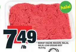 Super C BOEUF HACHÉ MAIGRE HALAL | HALAL LEAN GROUND BEEF offer