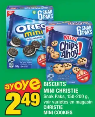 Super C BISCUITS MINI CHRISTIE | CHRISTIE MINI COOKIES offer