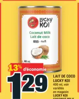 Super C LAIT DE COCO LUCKY KOI | LUCKY KOI COCONUT MILK offer
