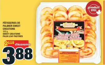 Super C PÂTISSERIES DE PALMIER SWEET CREATIONS | SWEET CREATIONS PALM LEAF PASTRIES offer