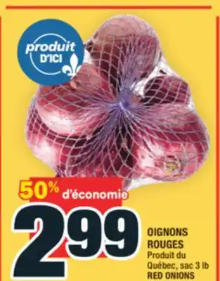 Super C OIGNONS ROUGES | RED ONIONS offer