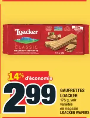 Super C GAUFRETTES LOACKER | LOACKER WAFERS offer