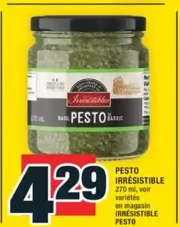 Super C PESTO IRRÉSISTIBLE | IRRÉSISTIBLE PESTO offer