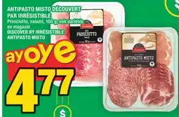 Super C ANTIPASTO MISTO DÉCOUVERT PAR IRRÉSISTIBLE | DISCOVER BY IRRÉSISTIBLE ANTIPASTO MISTO offer