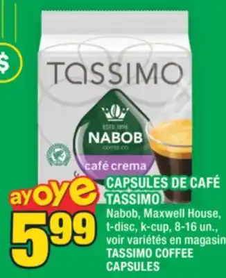 Super C CAPSULES DE CAFÉ TASSIMO | TASSIMO COFFEE CAPSULES offer