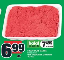 Super C BOEUF HACHÉ MAIGRE | LEAN GROUND BEEF offer