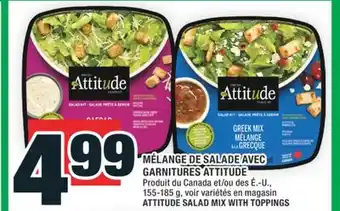 Super C MÉLANGE DE SALADE AVEC GARNITURES ATTITUDE | ATTITUDE SALAD MIX WITH TOPPINGS offer