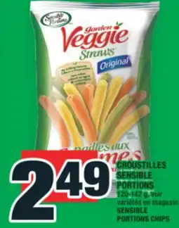 Super C CROUSTILLES SENSIBLE PORTIONS | SENSIBLE PORTIONS CHIPS offer